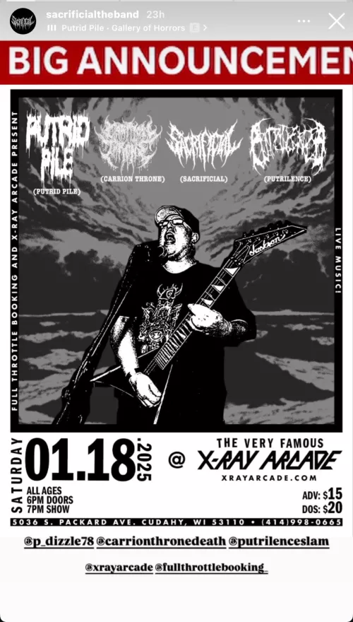 Putrid Pile and Sacrificial