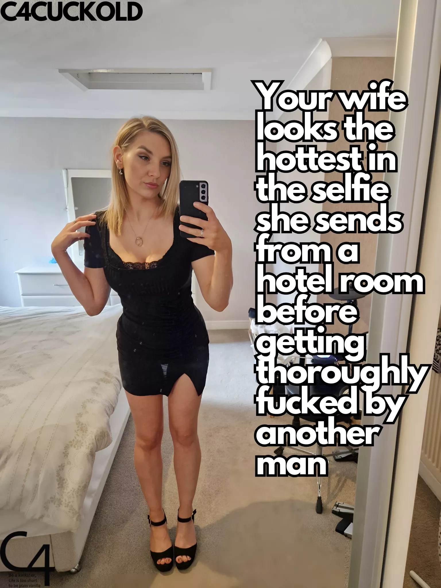 She looks so hot in these selfies she send before another man get to consume her to the fullest (same profile name on imagefap)