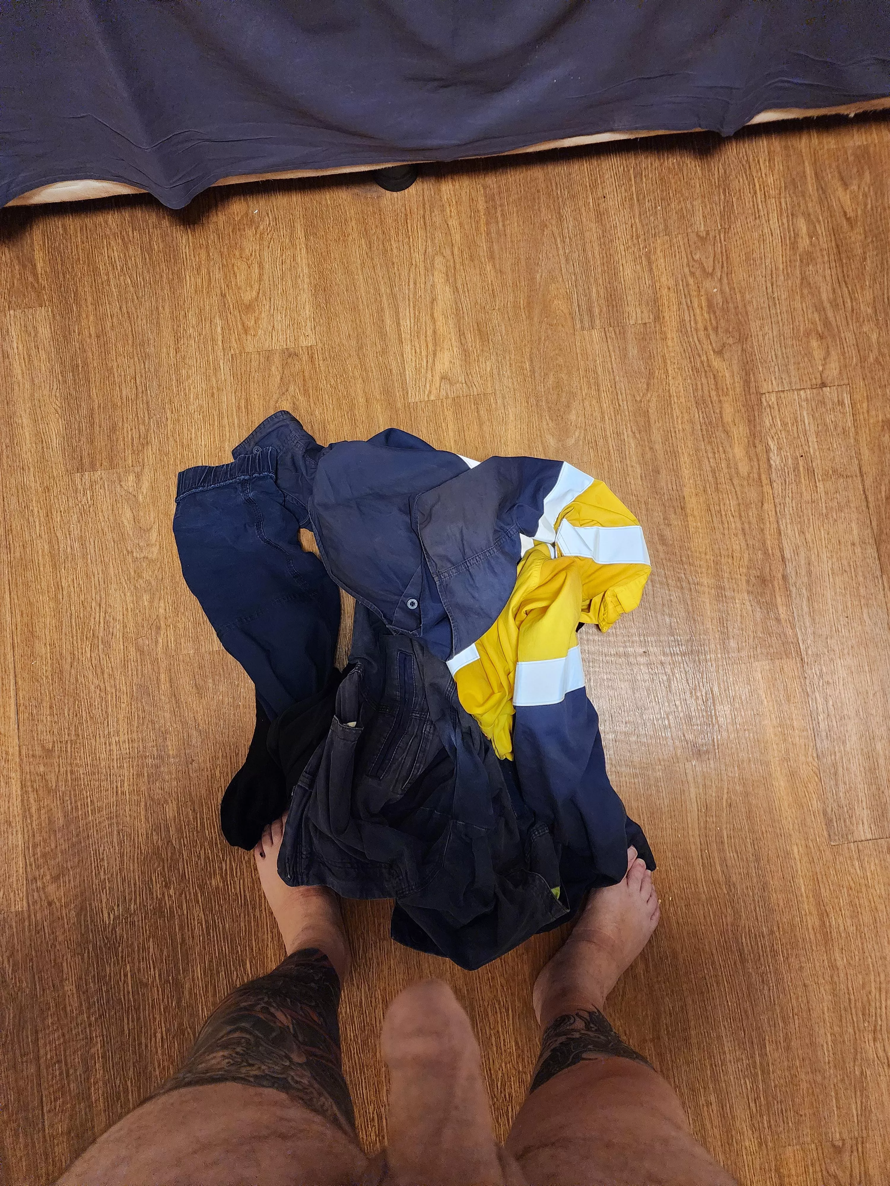 Shower time definitely needed another hot busy day 