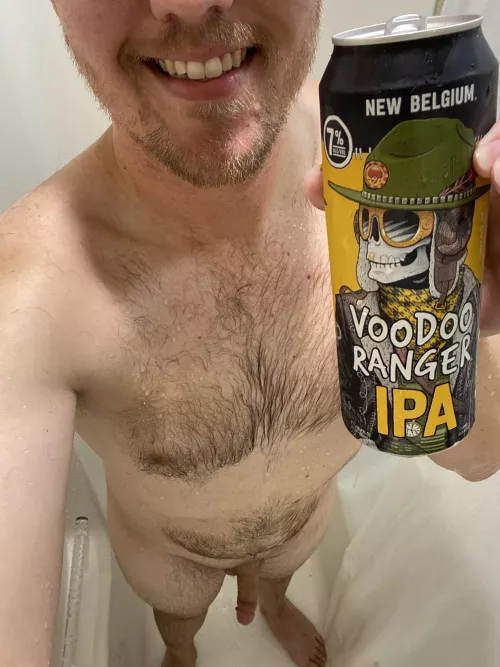 This IPA was the best part of the  hotel shower.
