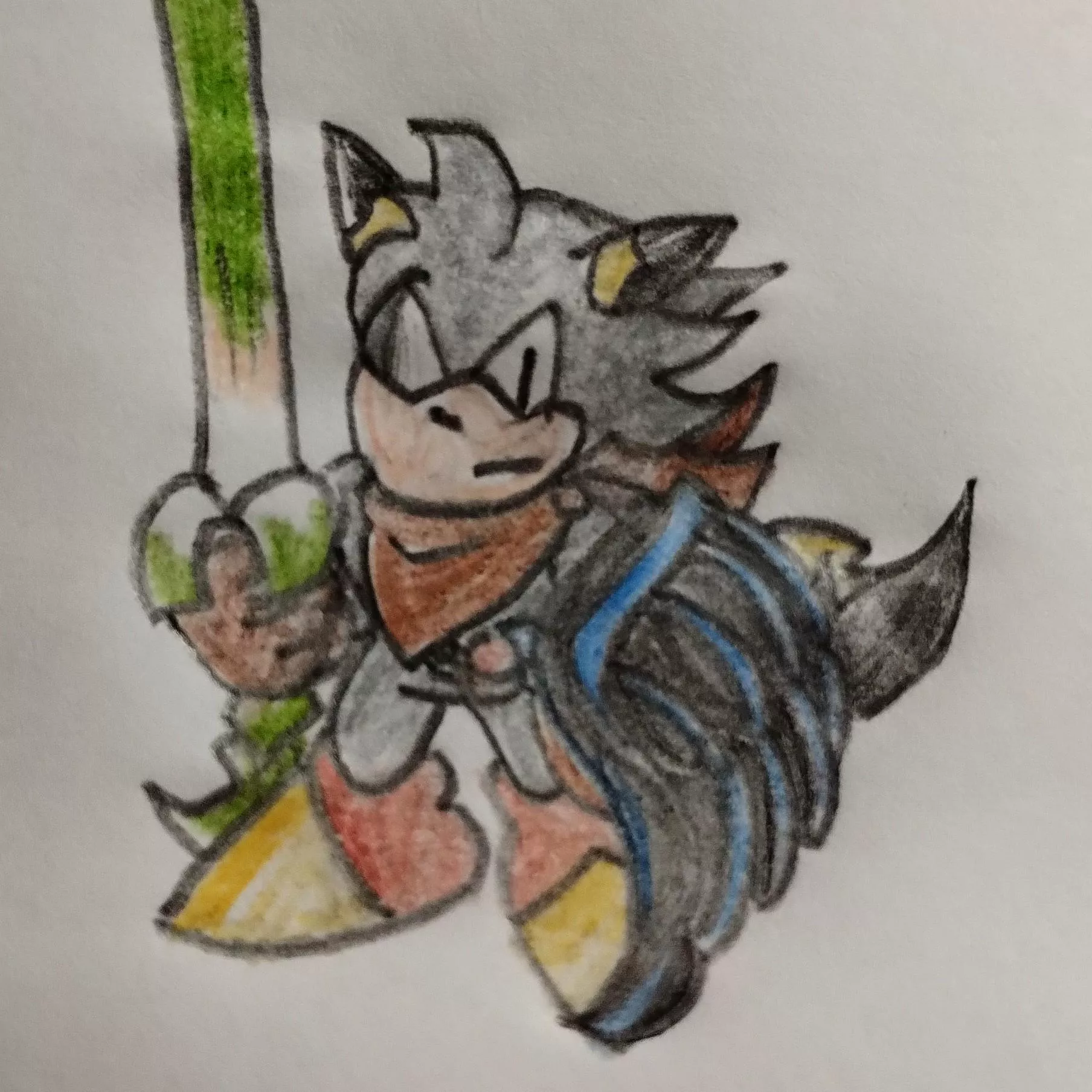 Today I draw Darkbind in my style