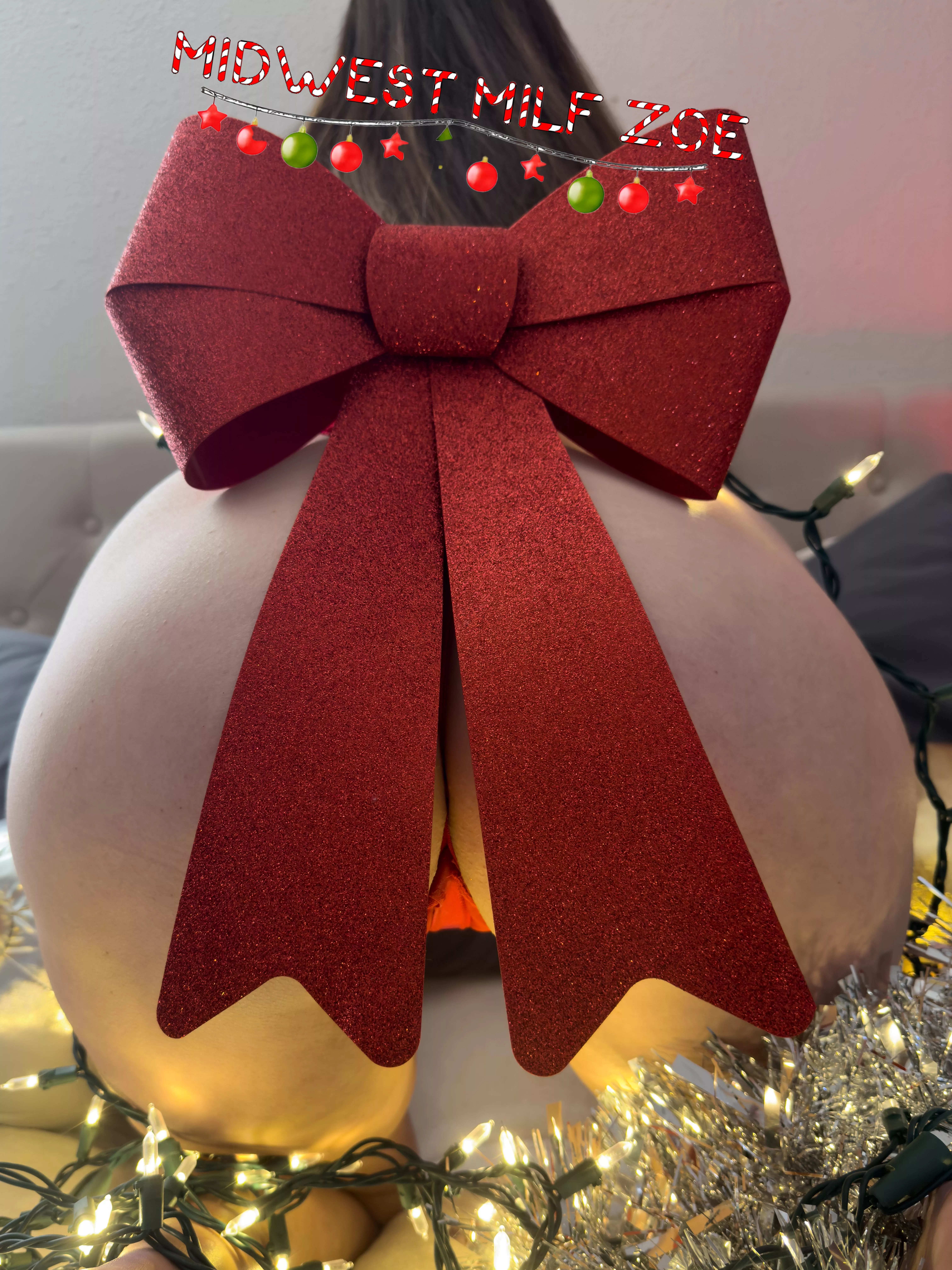 Underneath the mistletoe, where all the naughty things grow