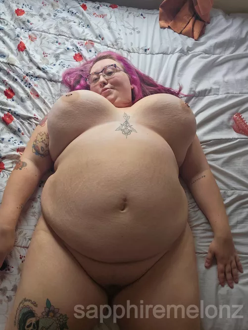 What do you think of my big belly? 