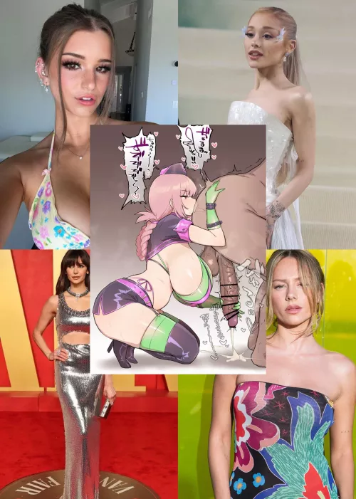 Who gives you this treatment? (Brooke Monk, Ariana Grande, Nina Dobrev, Ester Exposito)