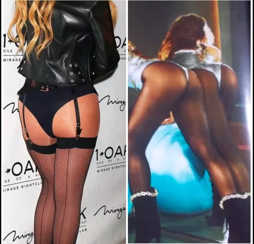 Who has a better butt? Shakira or Mariah? 