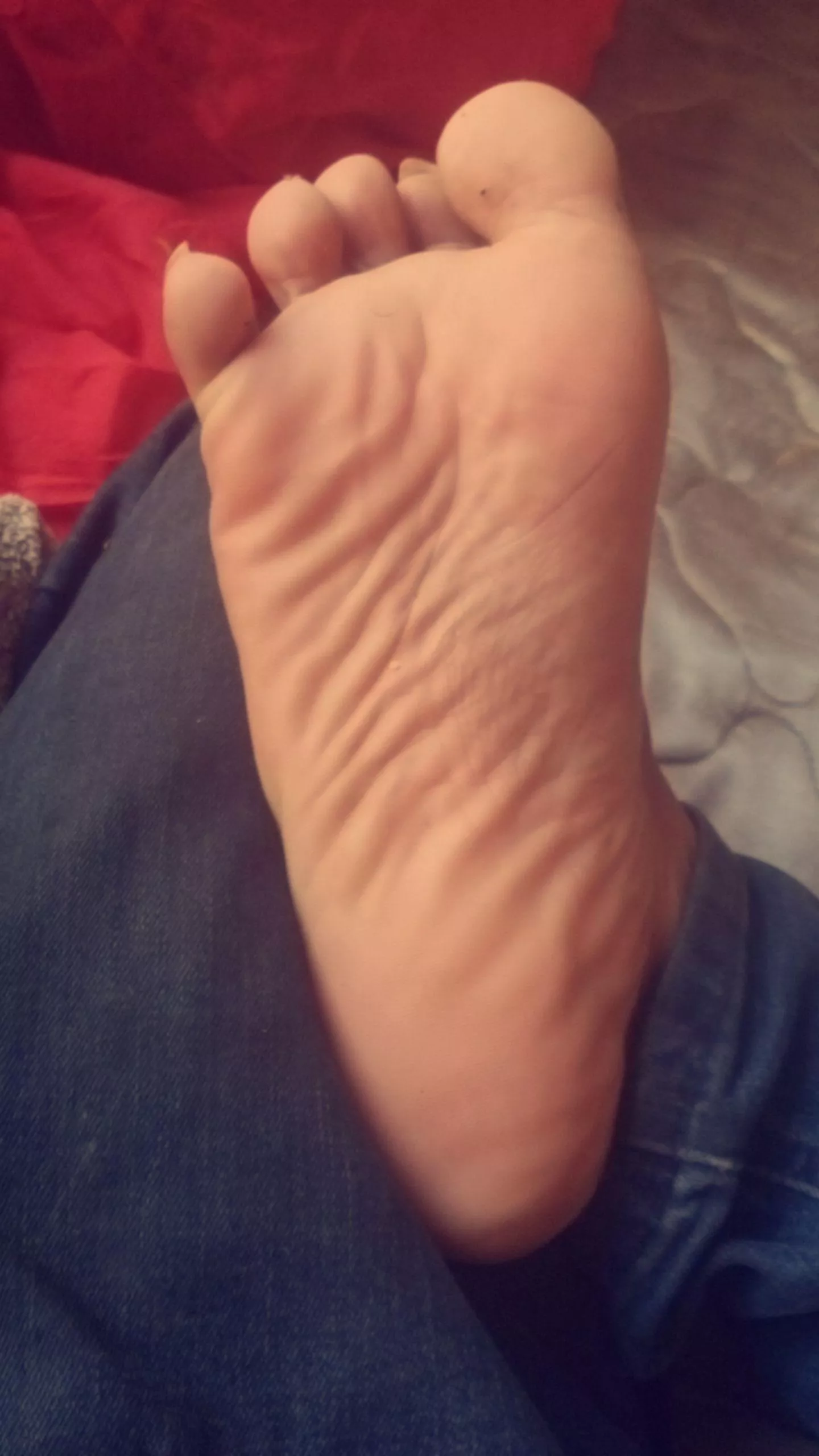 Who's into smelling feet? 