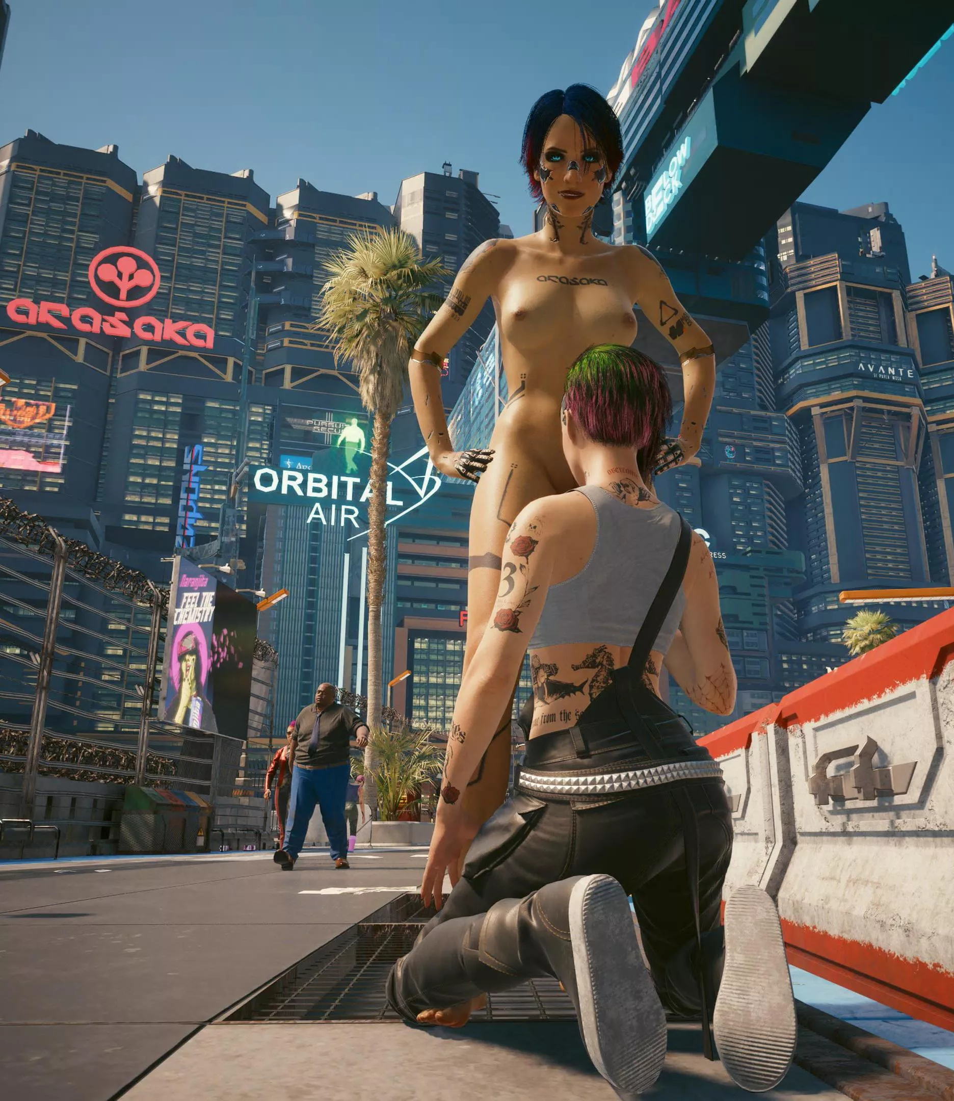 Why wait until we get home?