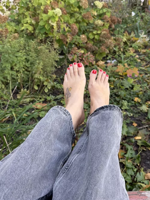 Will you lick my foot as much as I want