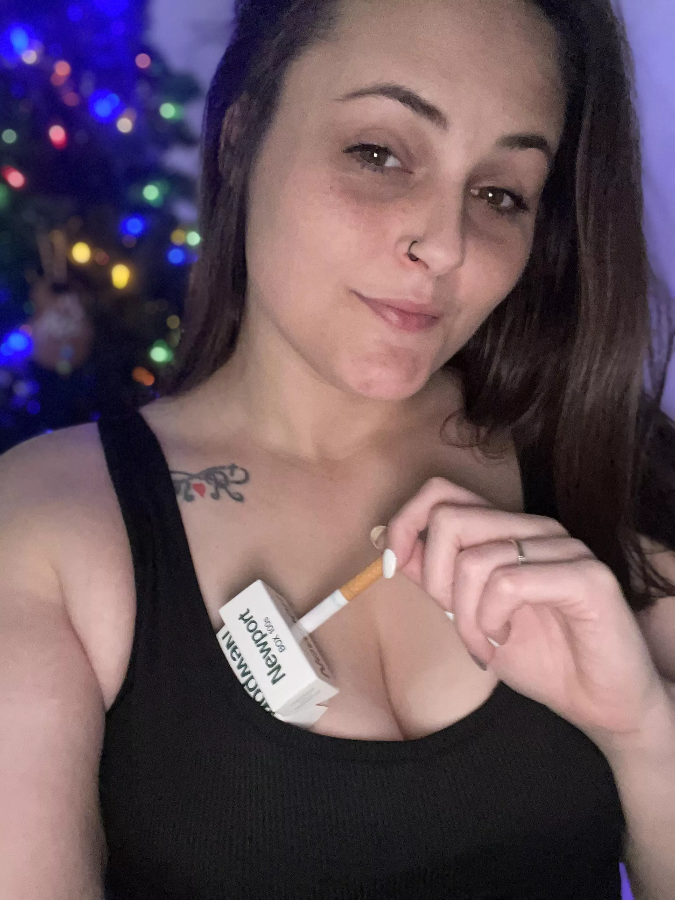 Would you smoke a cigarette with me? 