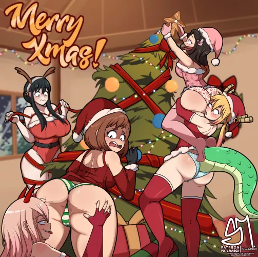 Xmas Anime Girls
