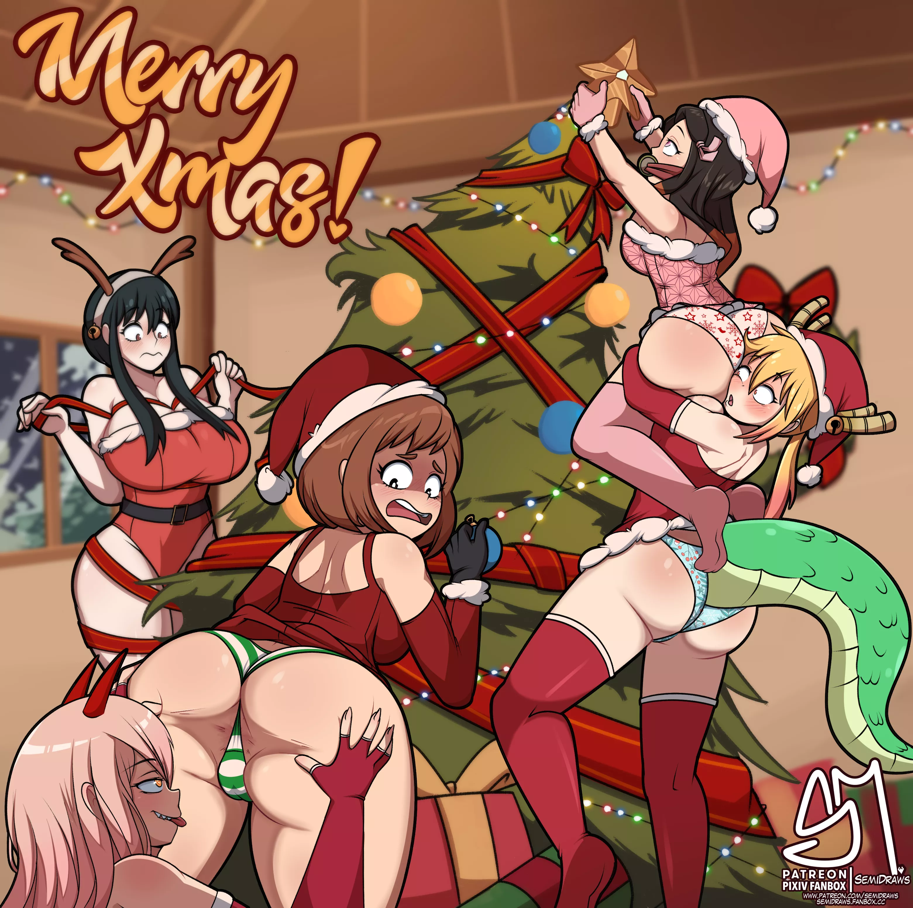 Xmas Anime Girls