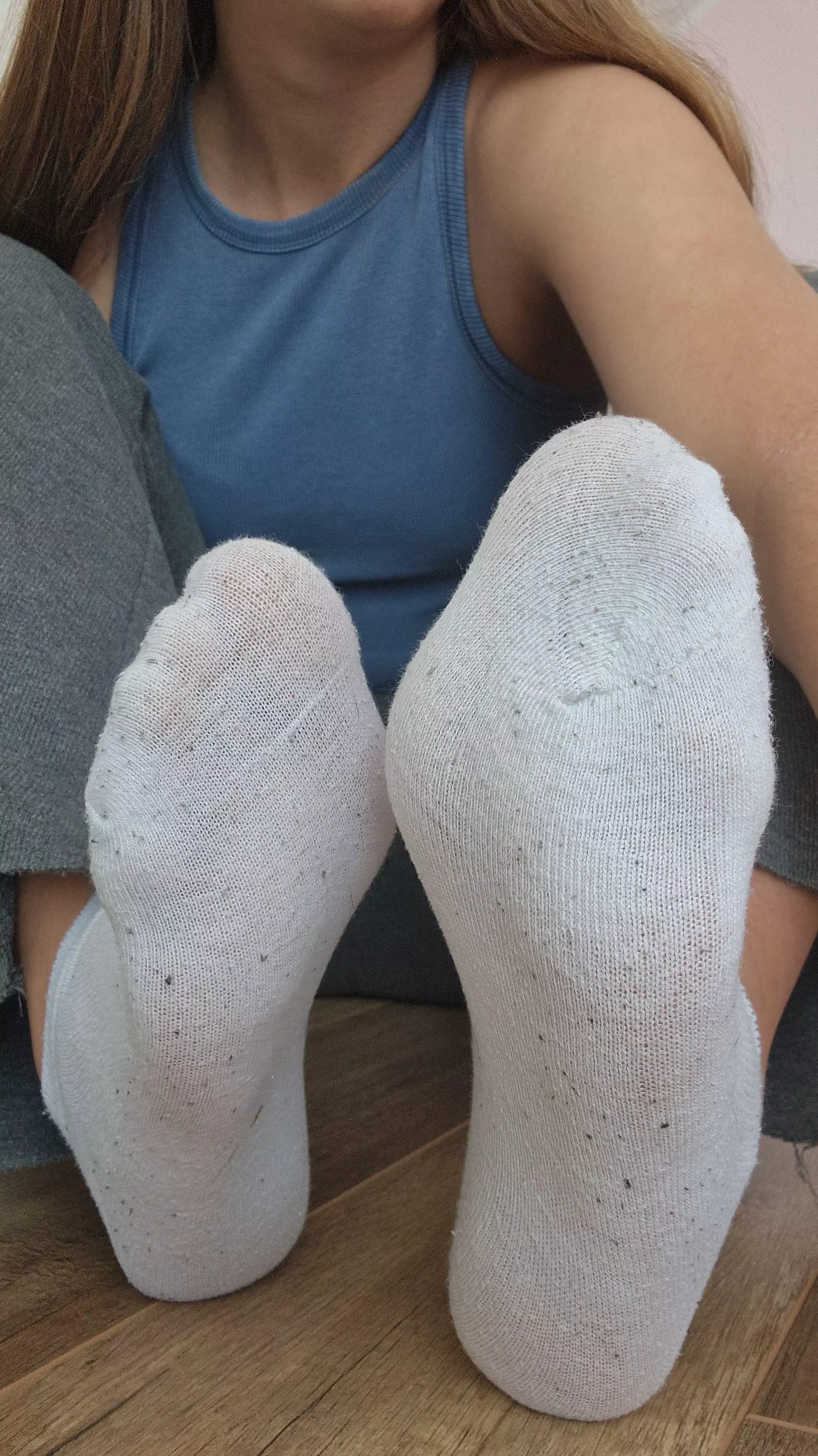 You can see my toes.. hehe 