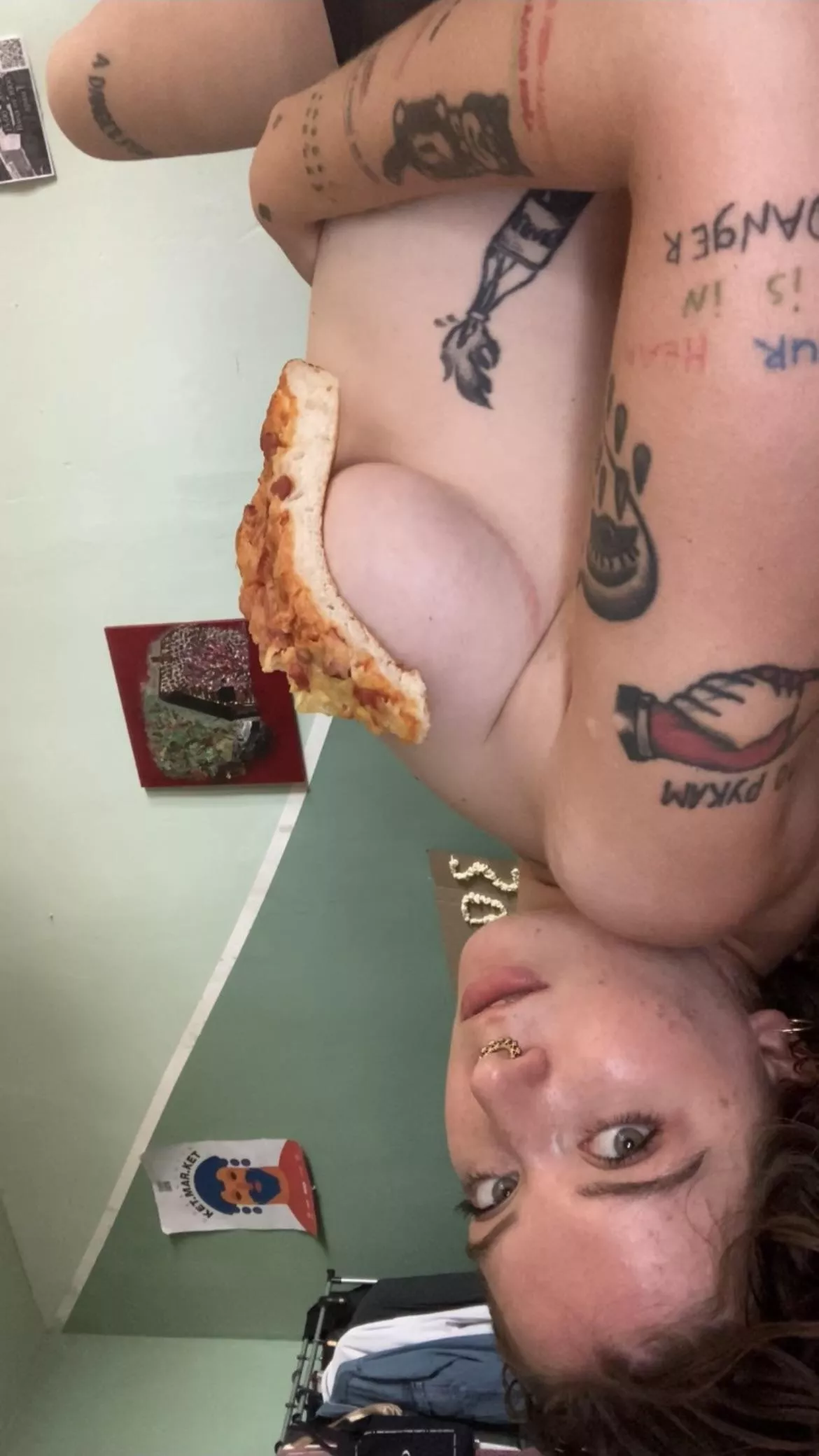 You can take the last slice 