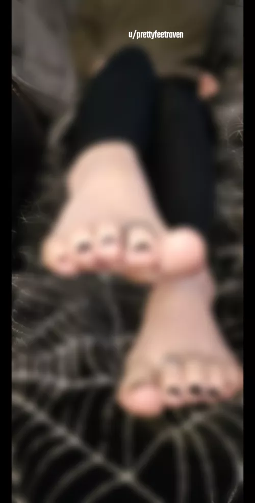 You mind is running wild trying to see how perfect my feet are and wanting to send your wallet to them...