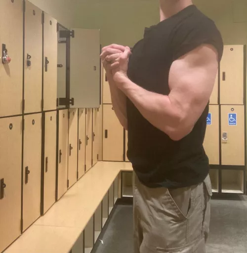 Arms progress after the gym!