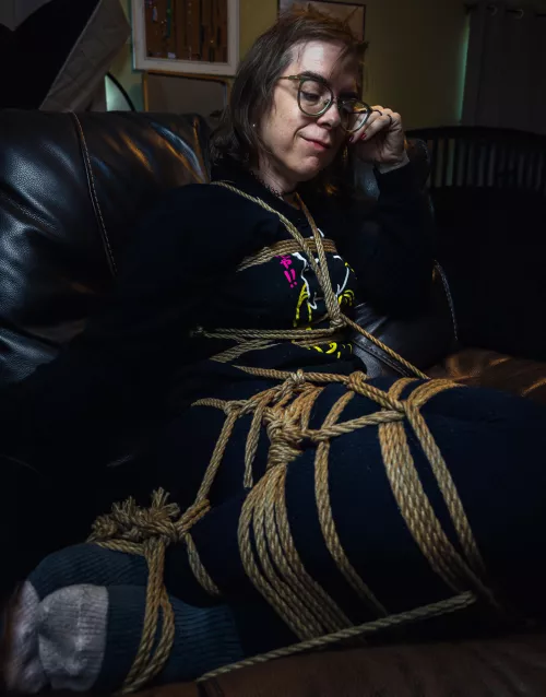 This morning's mood and the self-tie that followed