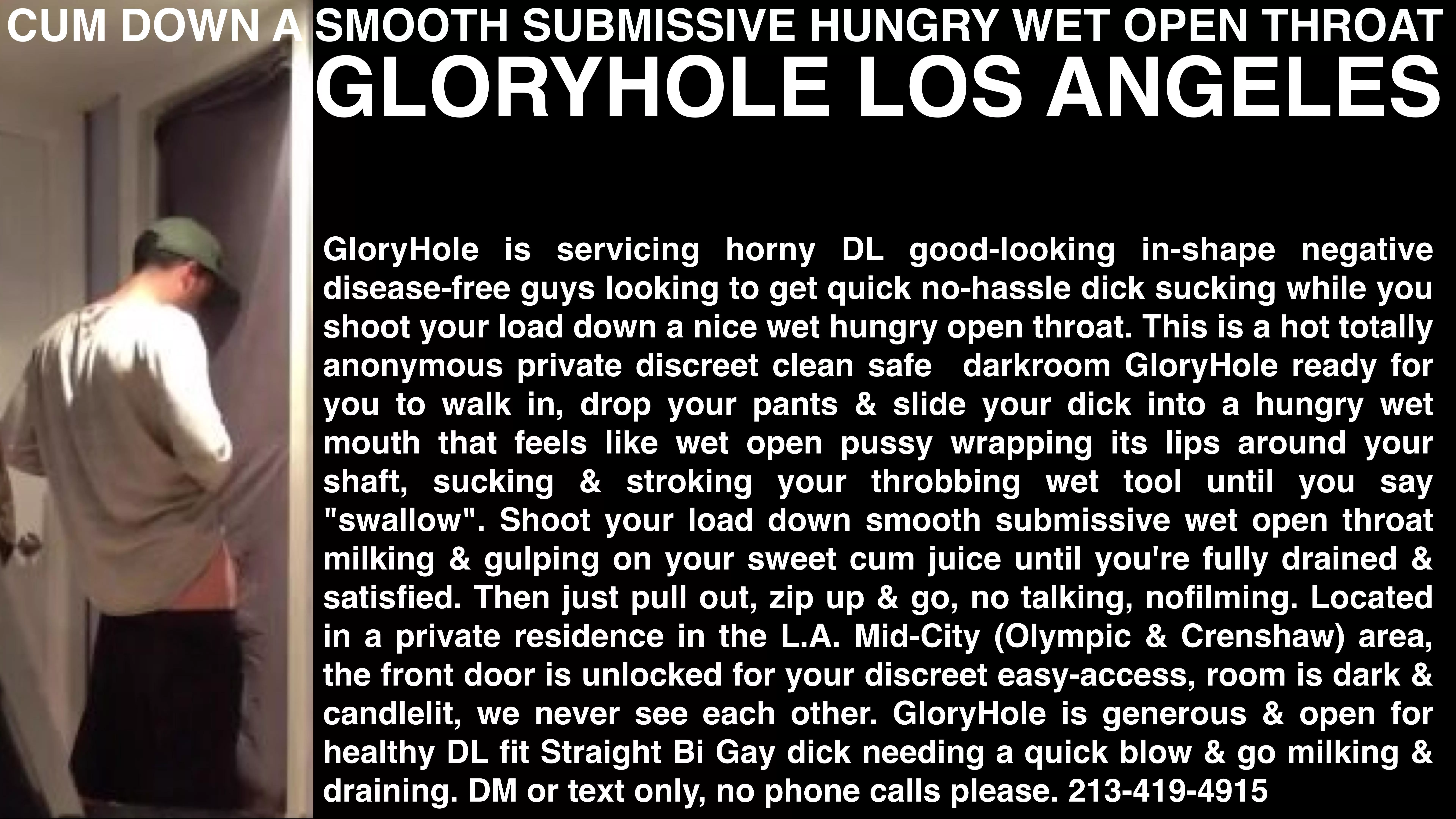 32 #LosAngeles - GloryHole Throat is Open for Service