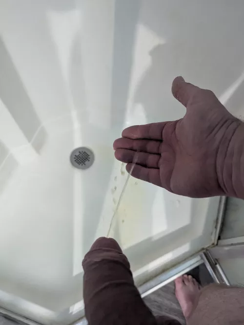 A mid afternoon shower