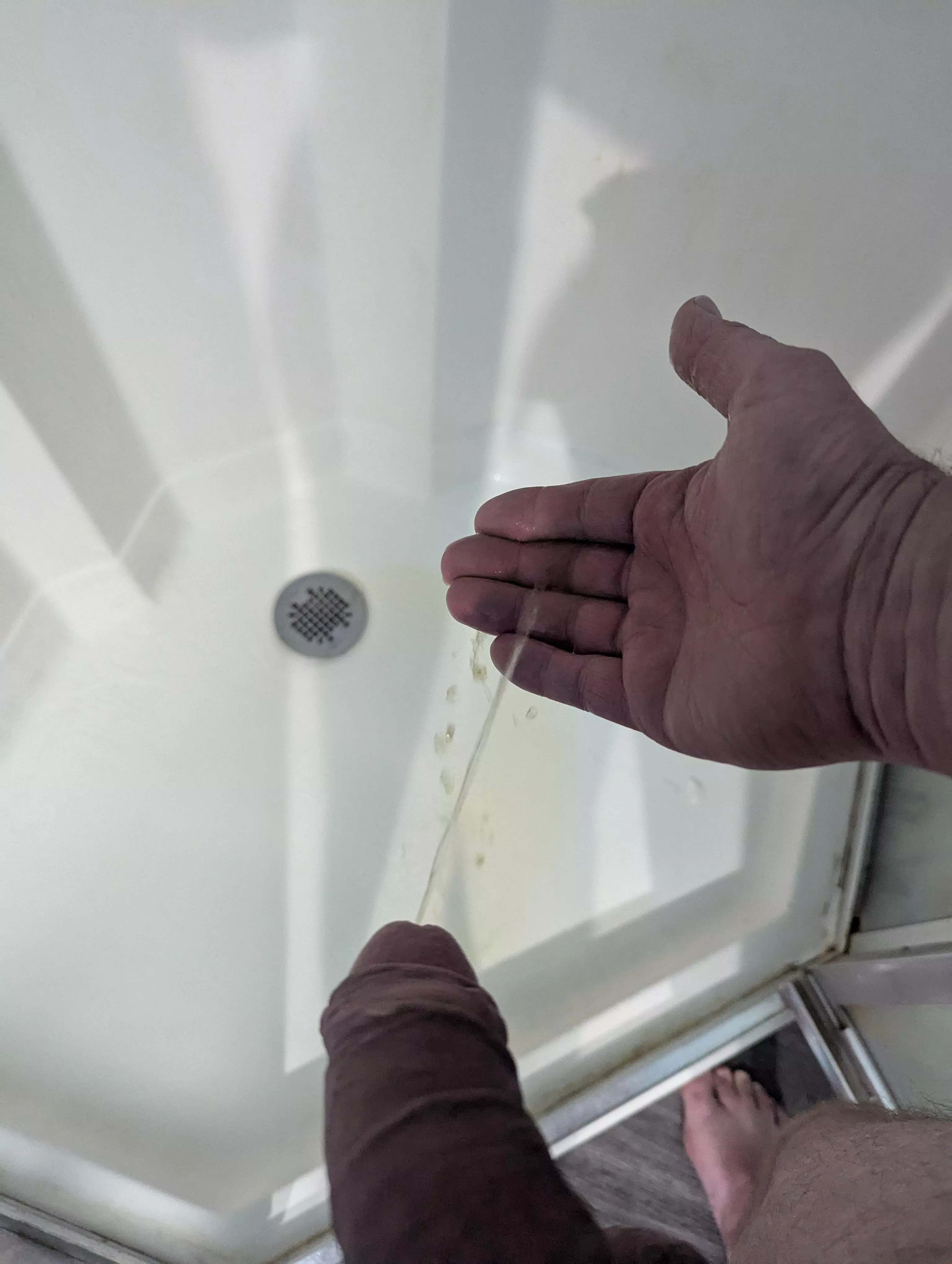 A mid afternoon shower