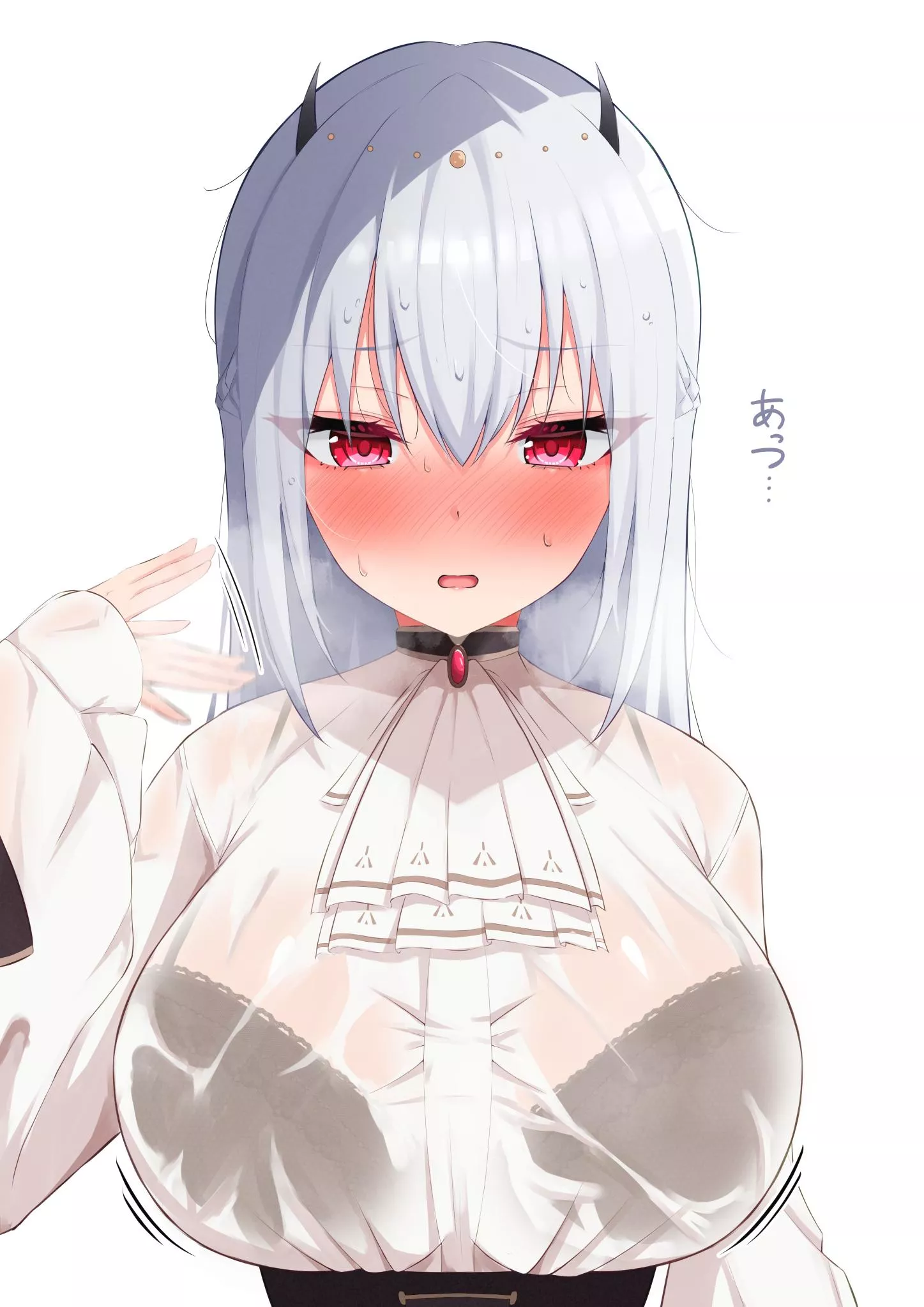 Daddy... Thankyou so much for buying me more pretty clothes to wear~ T-Though they do get revealing over time... a-ah dont worry~ Il always be your little princess for you to spoil~ ❤️