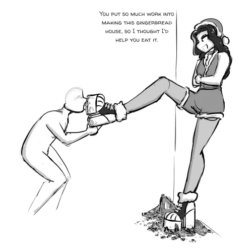 Did the gingerbread man have home insurance?