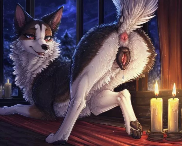 [F4M] 🐺🖤Your lead sled dog looks so fertile and breed-able~ 💖 Feral pussy is starting to turn you on more and more the longer you spend away from civilization.