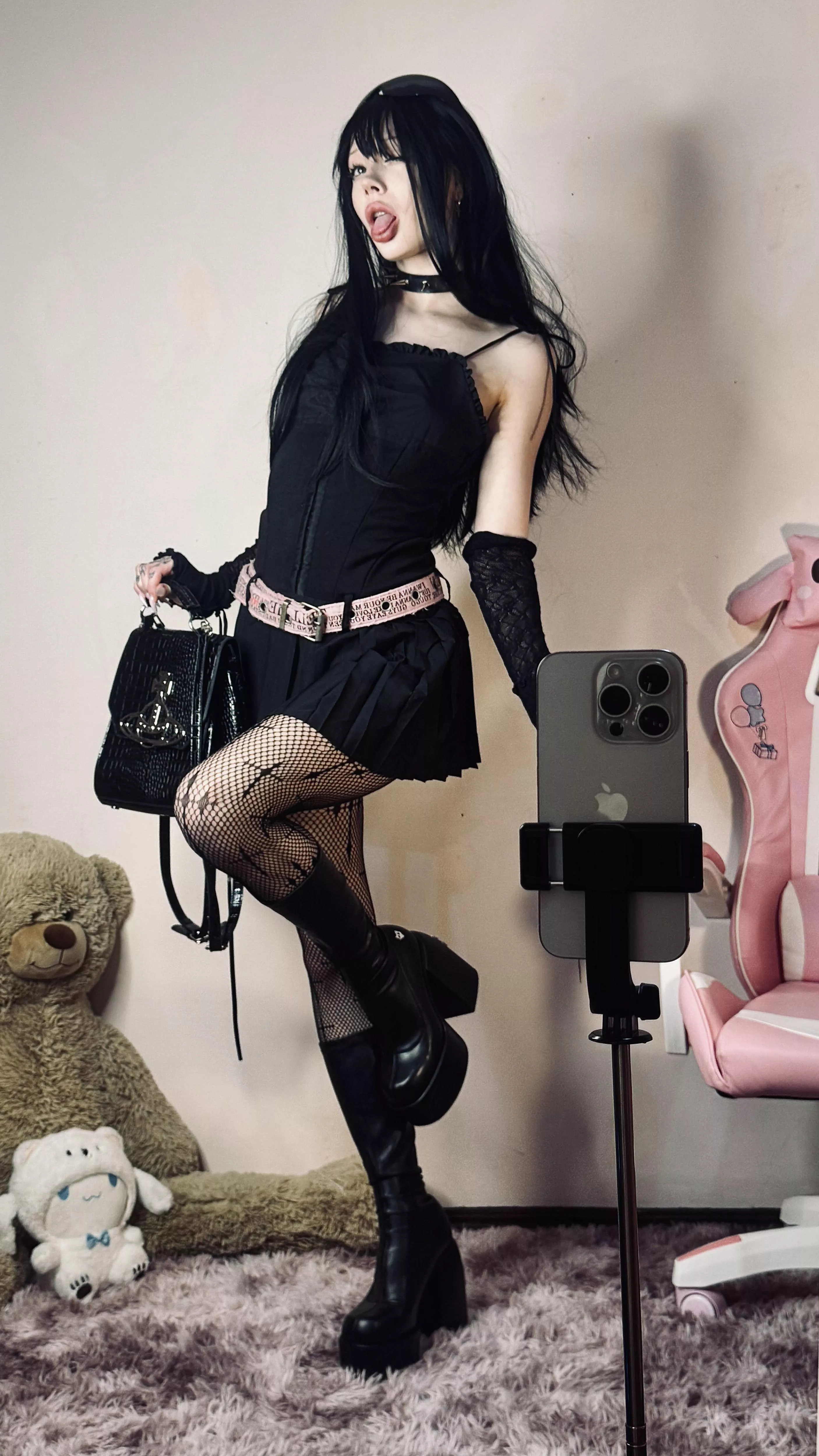 high boots to emphasise my high level of hotness