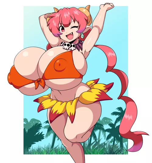 Ilulu in her bikni (IggyBomb)