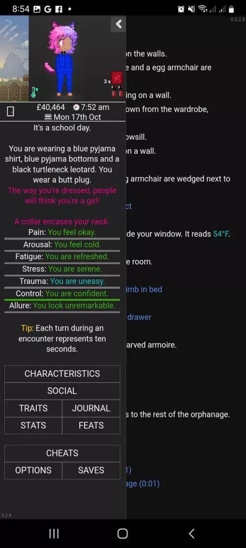I've been seeing these characters in posts being different from my version in android