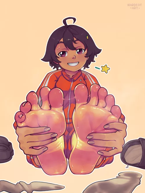 Lemon Yakishio after practice (wardeotart)