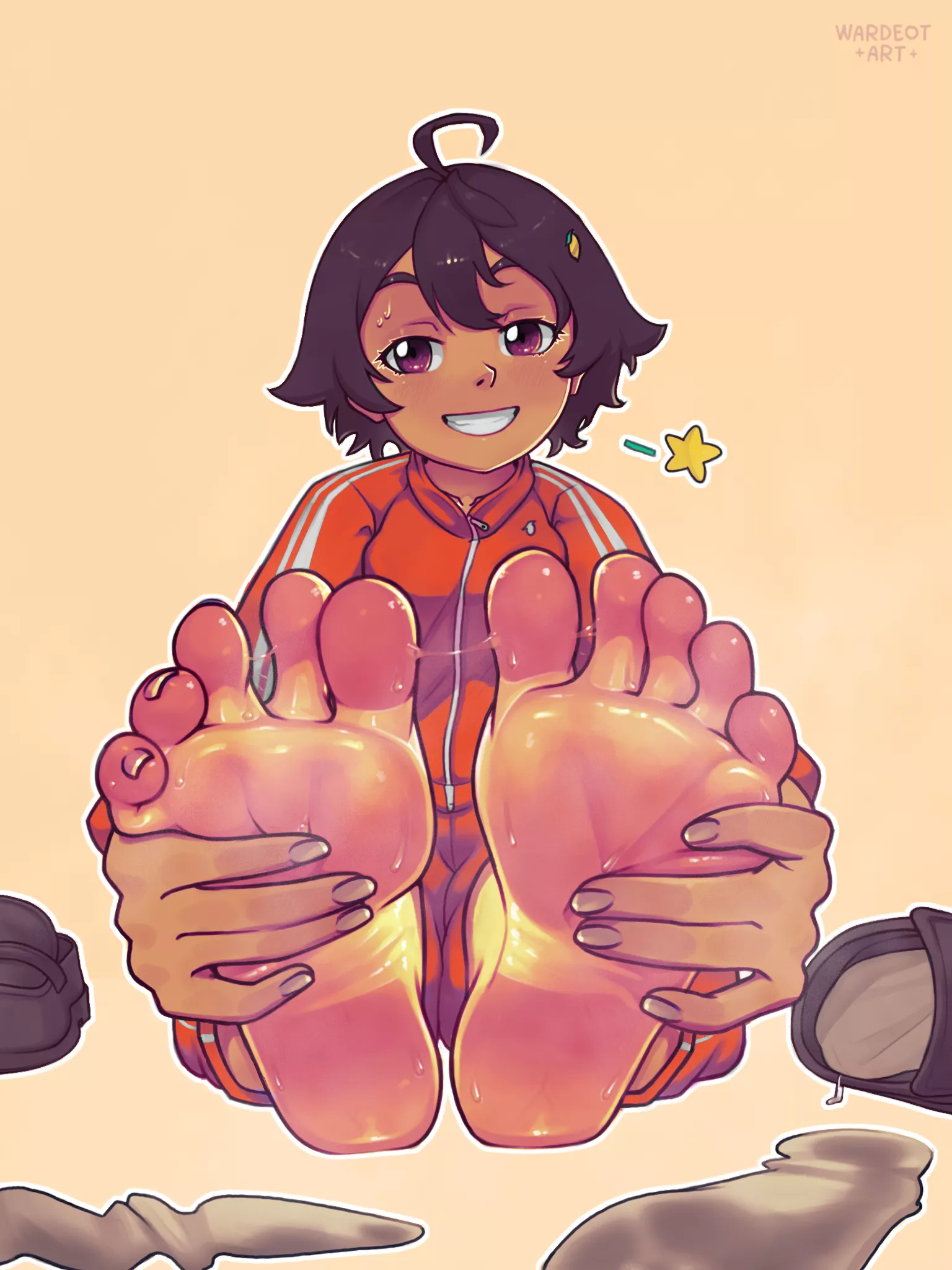 Lemon Yakishio after practice (wardeotart)