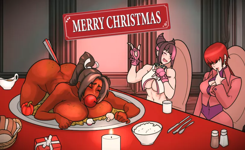Mai Shiranui is Christmas Dinner