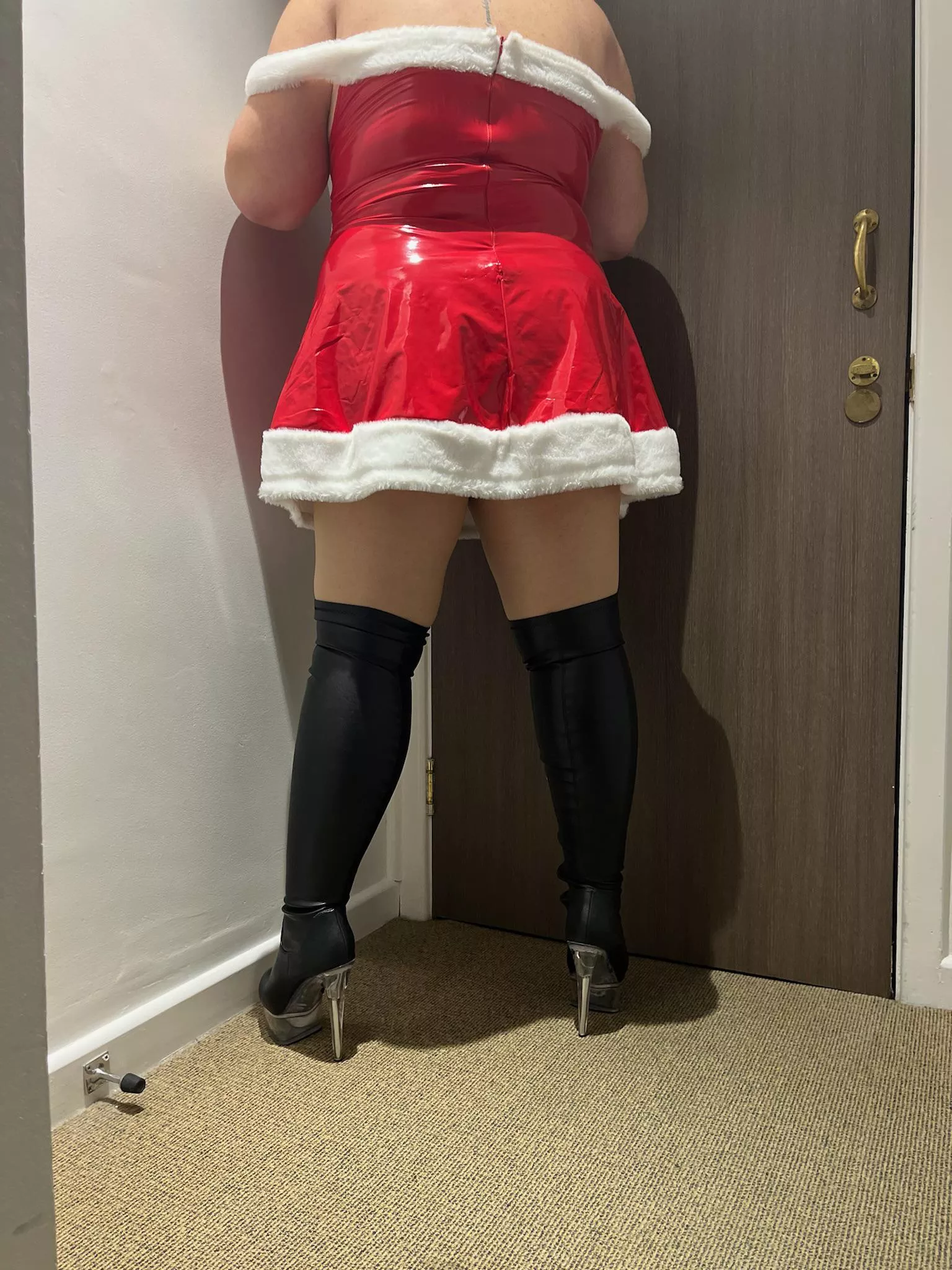 Mrs Claus and her boots