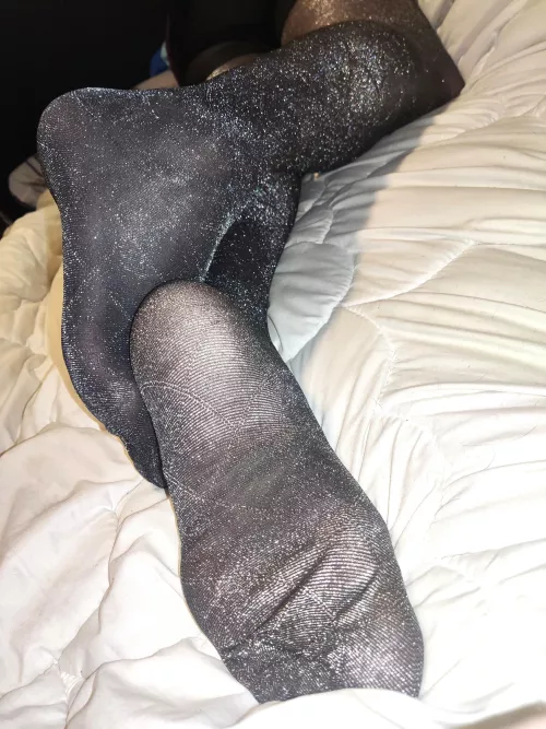 My sparkly nylon soles 