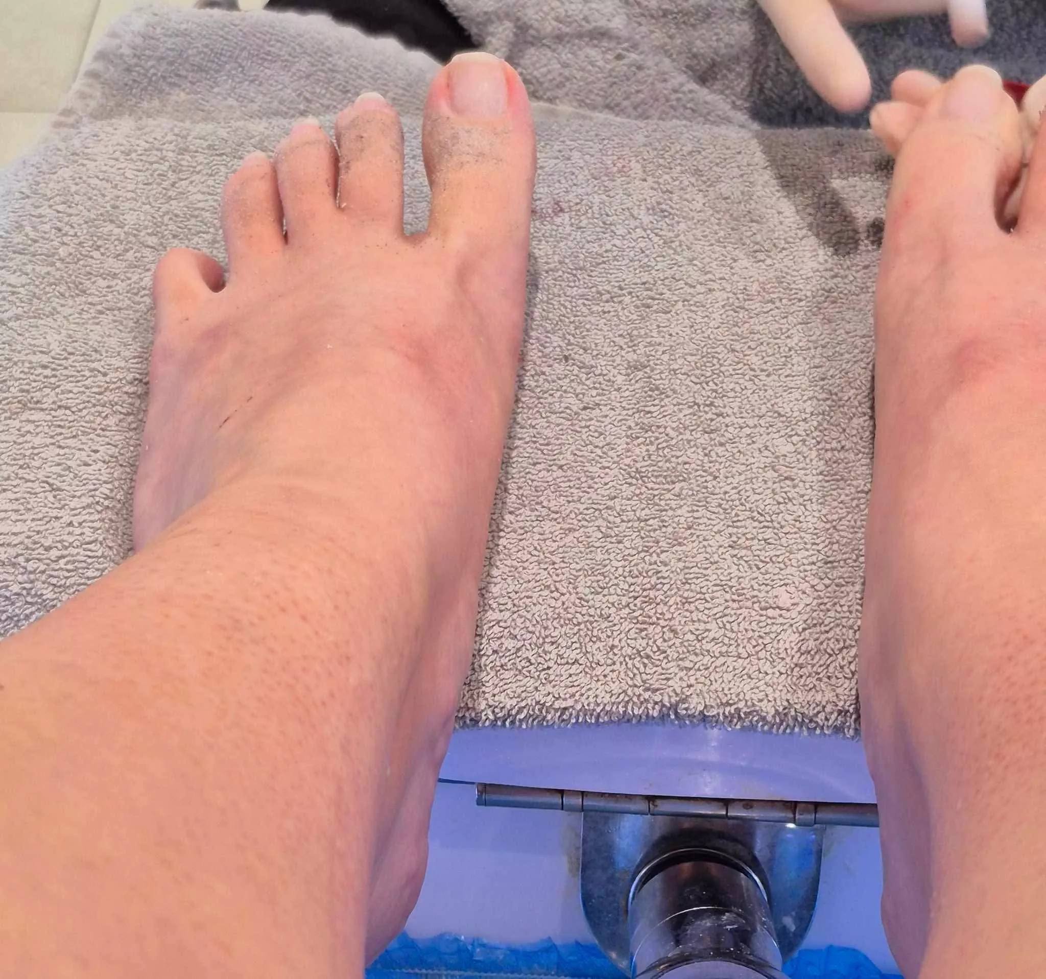 Nothing more friendly than a pedicure!