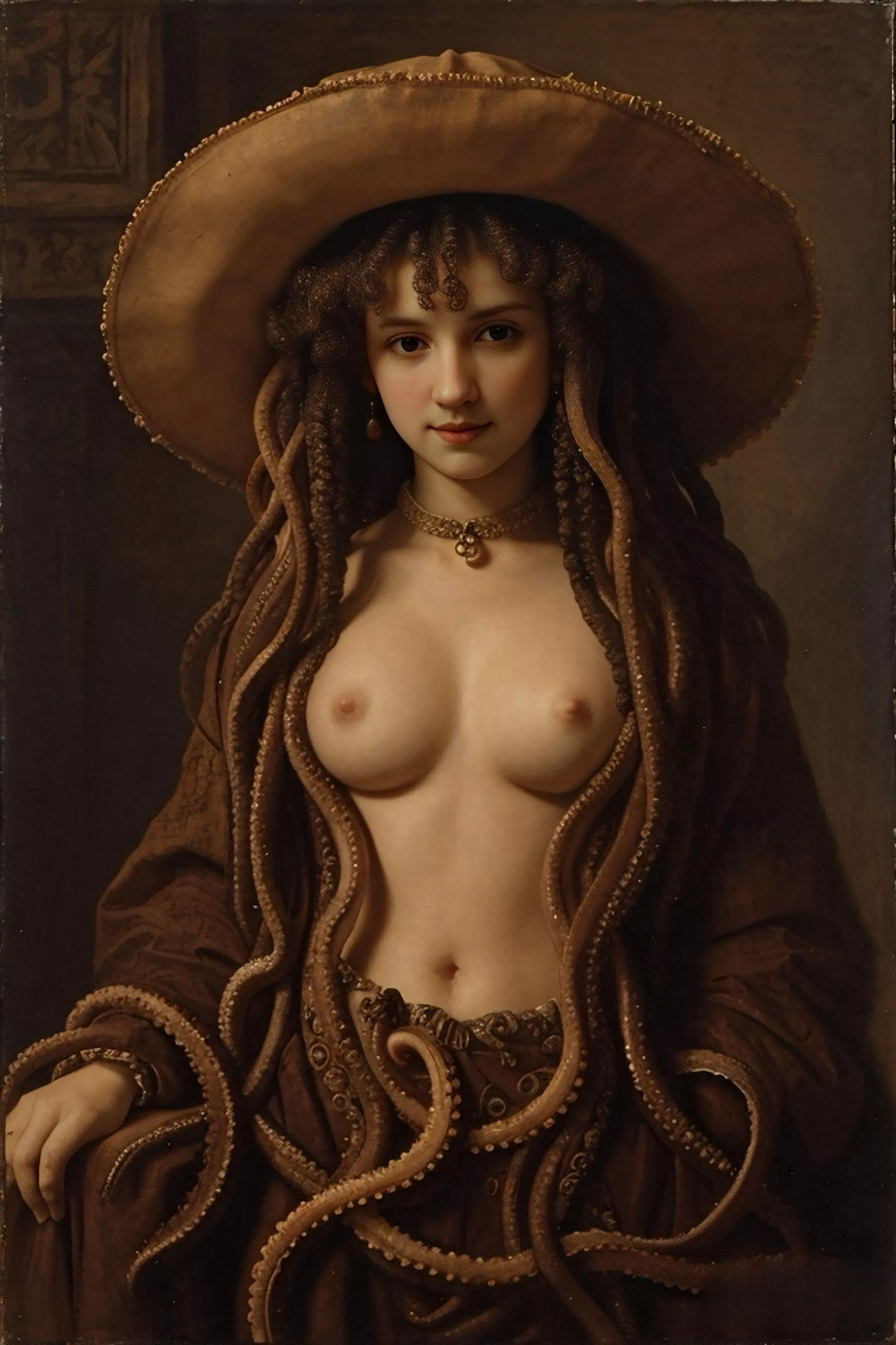 One of the earliest tentacle photos ever taken