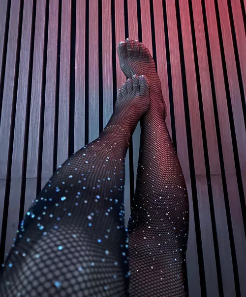 Spreading some holiday cheer with my sparkly stockings.. ✨