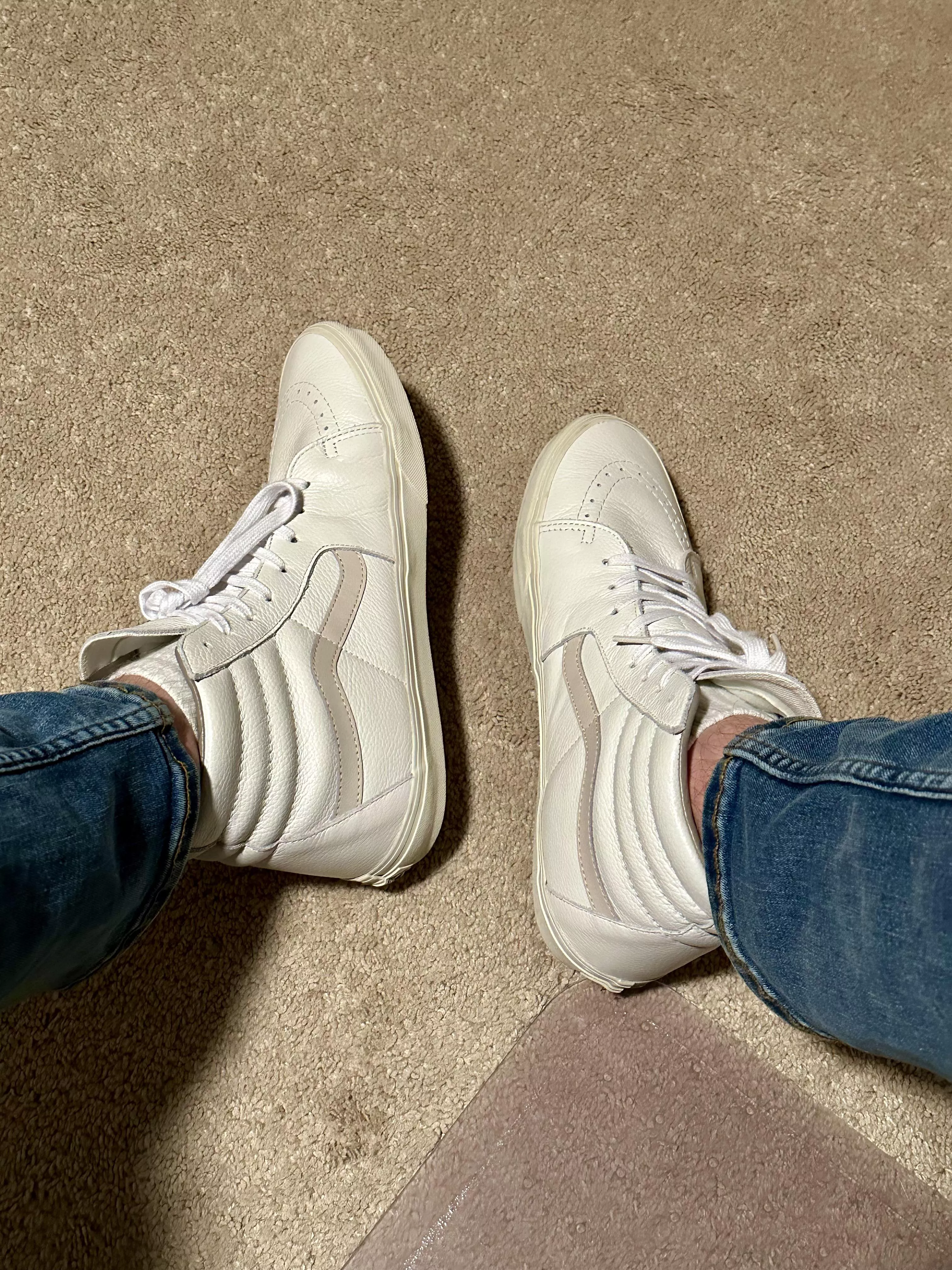 These vans make my feet sweaty 