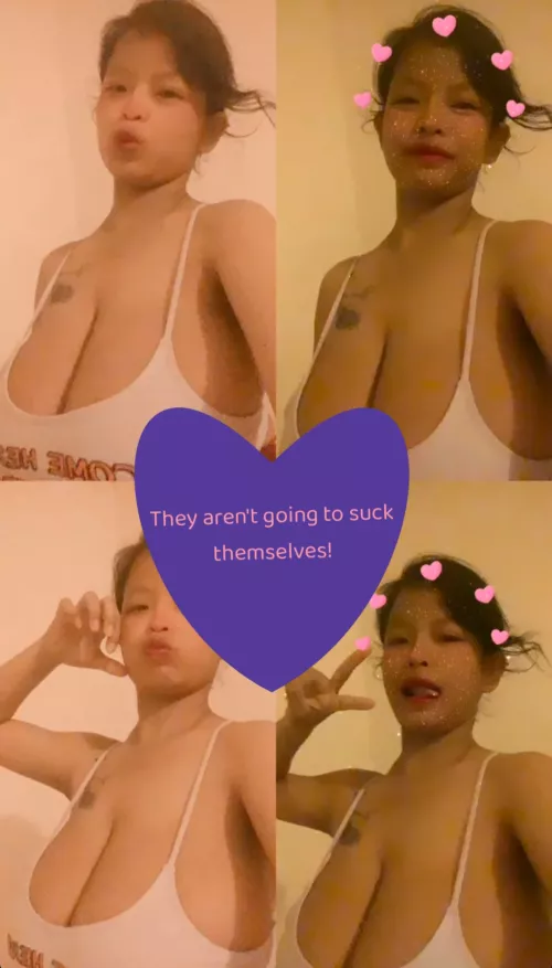 You flatties are pathetic, make yourselves useful and submit to my womanly bust