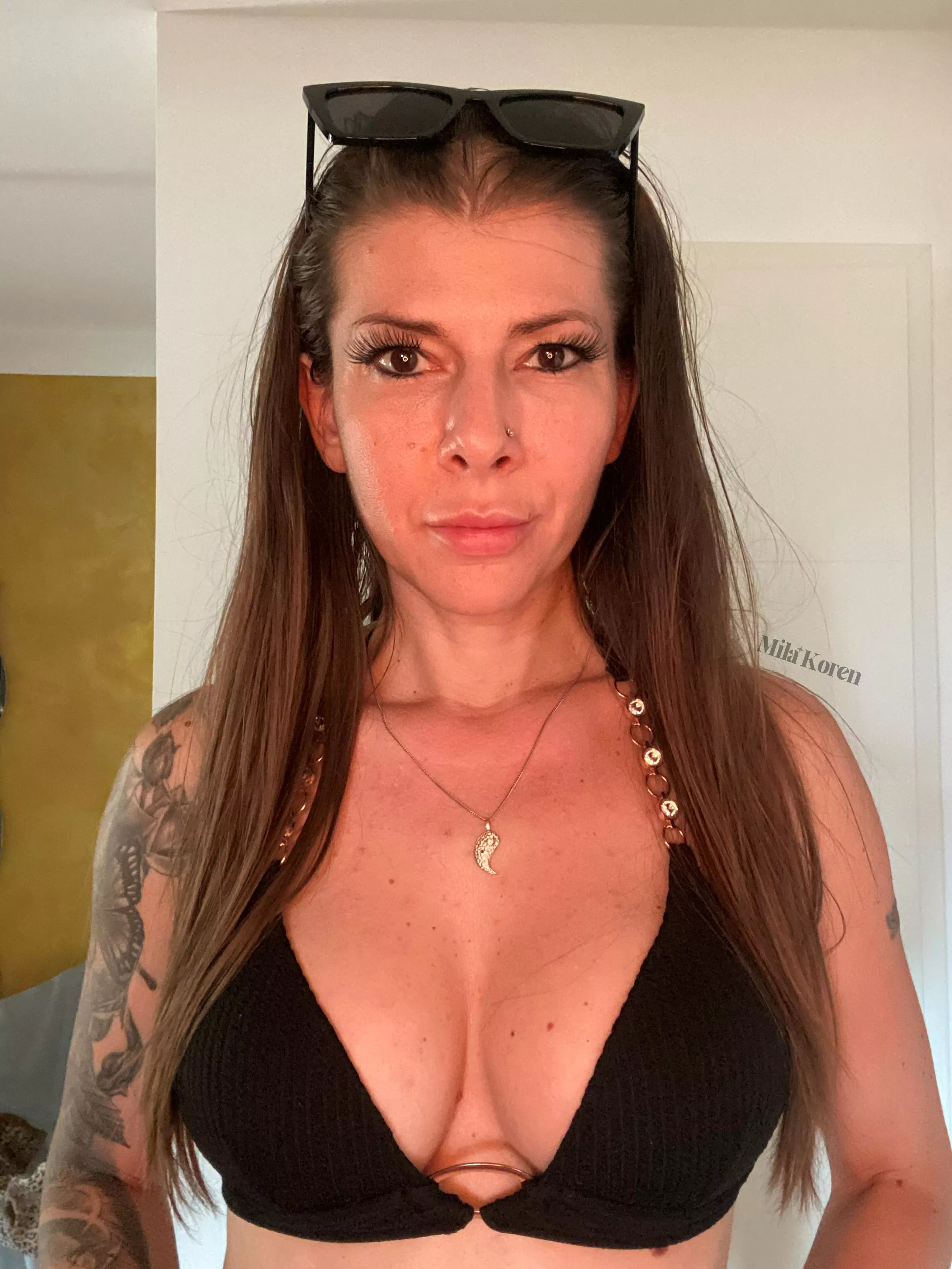 You'll probably find it hard to maintain eye contact