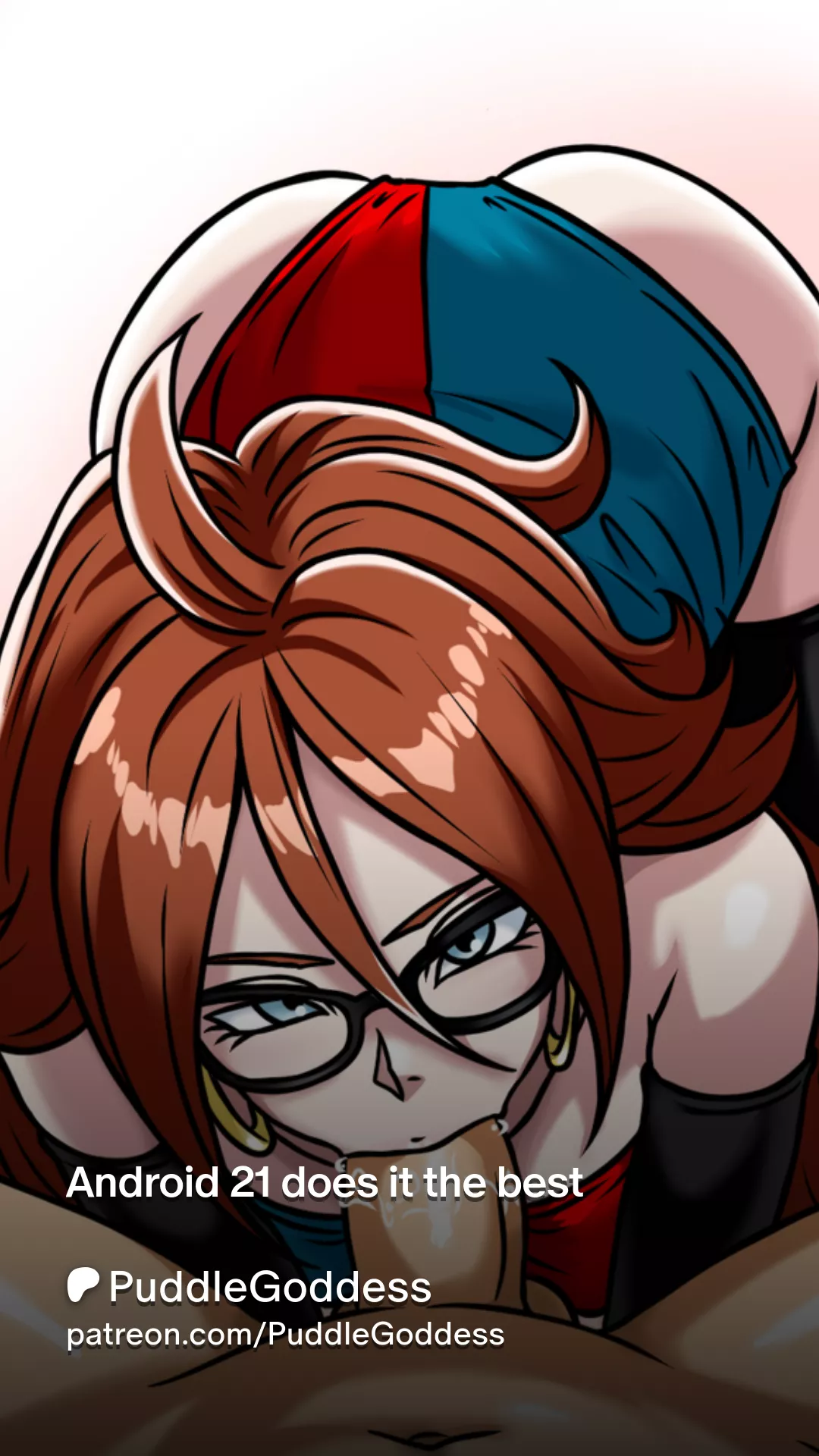 Android 21 does it the best (PuddleGoddess) [Dragon Ball] rule 34