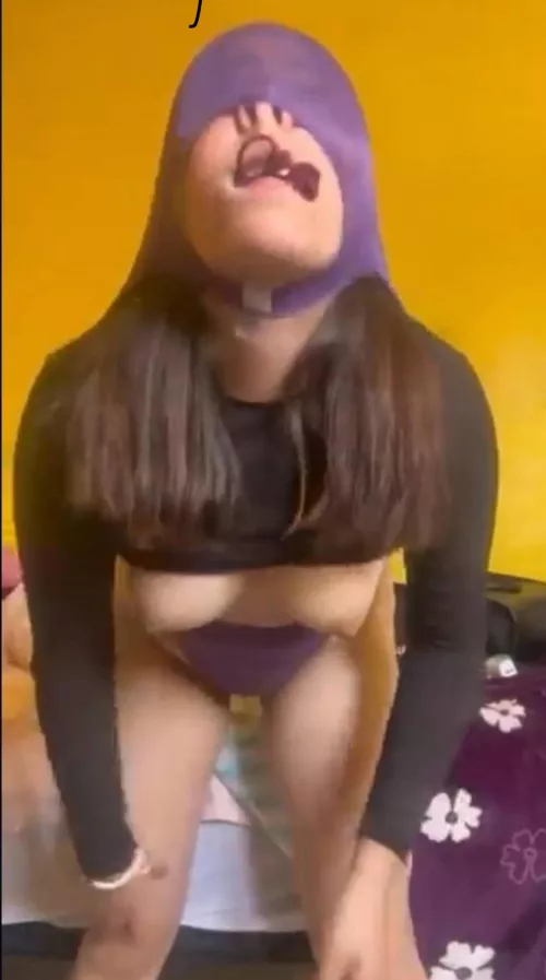 Atomic panty in mouth