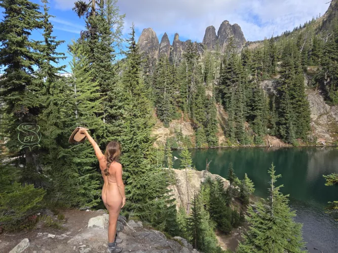 Blue Lake in the North Cascades