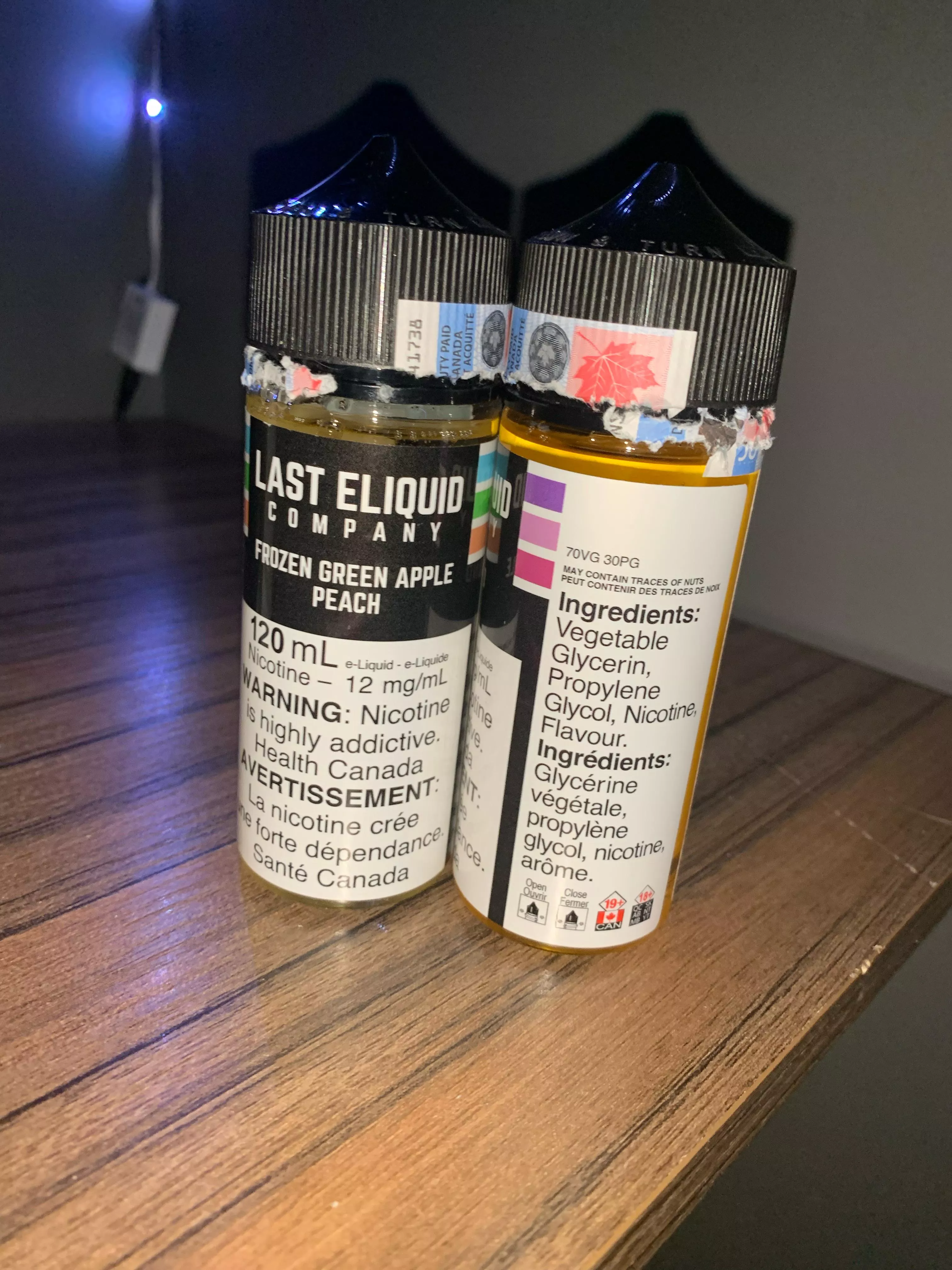 Bought a new E juice and it tastes BURNT 