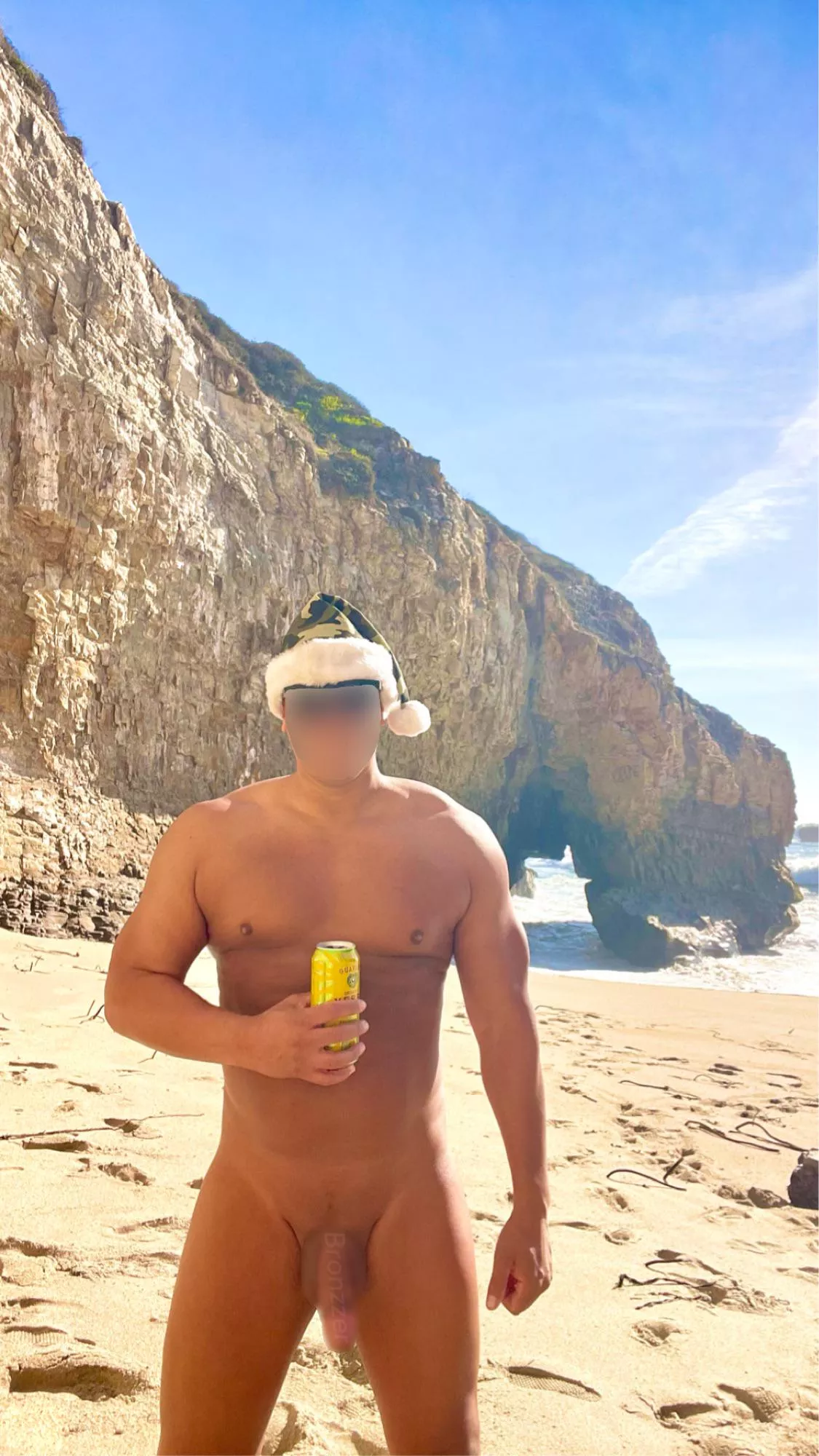 December beach day vibes