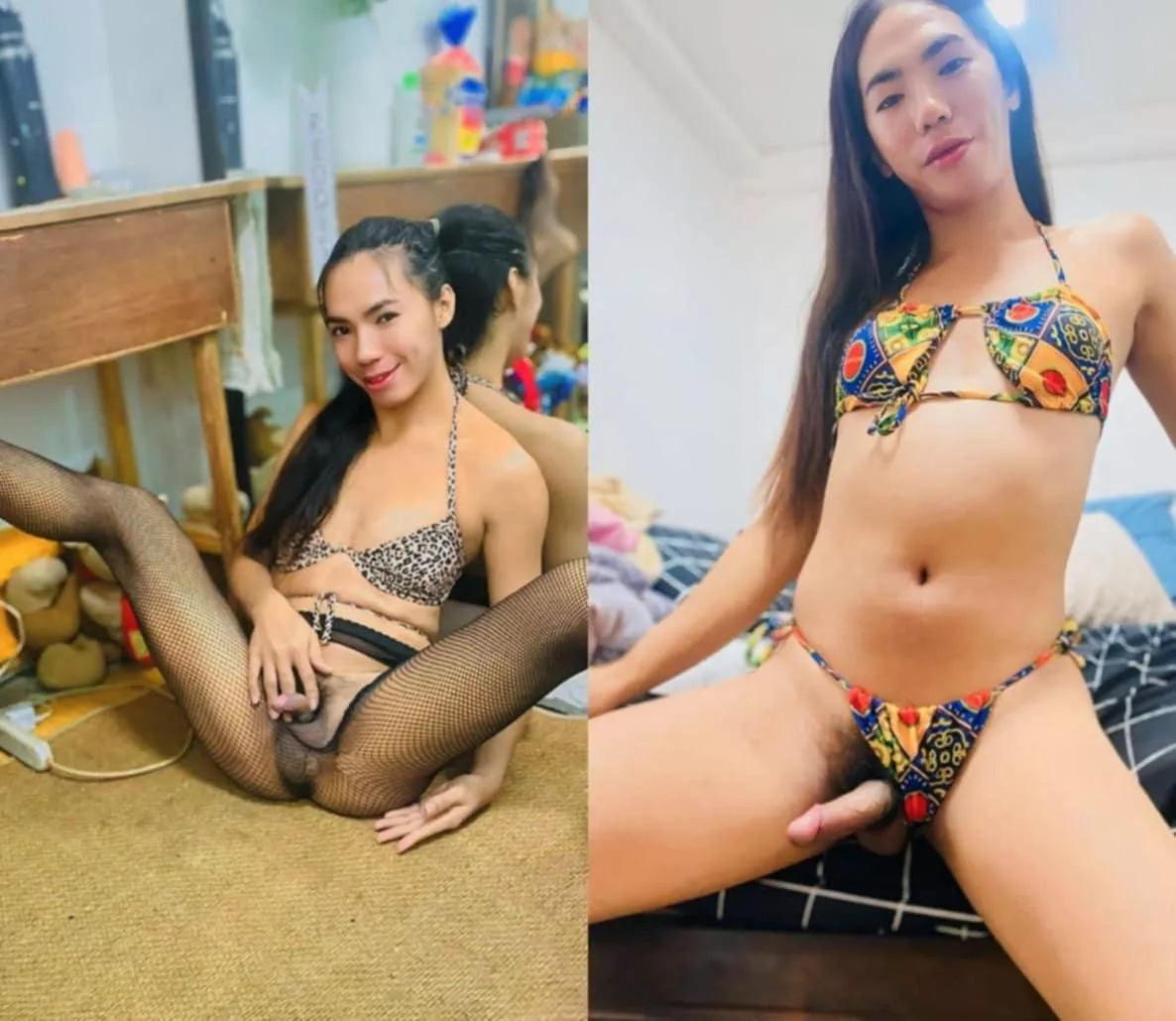 Do you want to try Asian Girlcock? I will let you babe😊