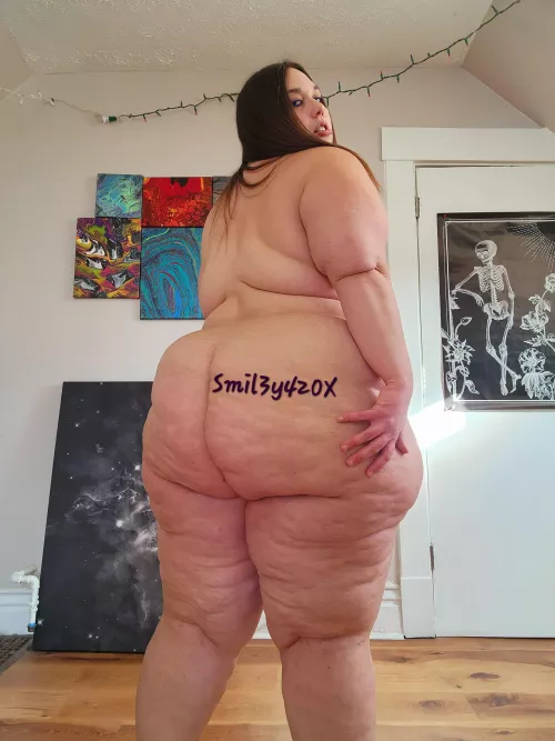 Don't you just love my fat round ass?