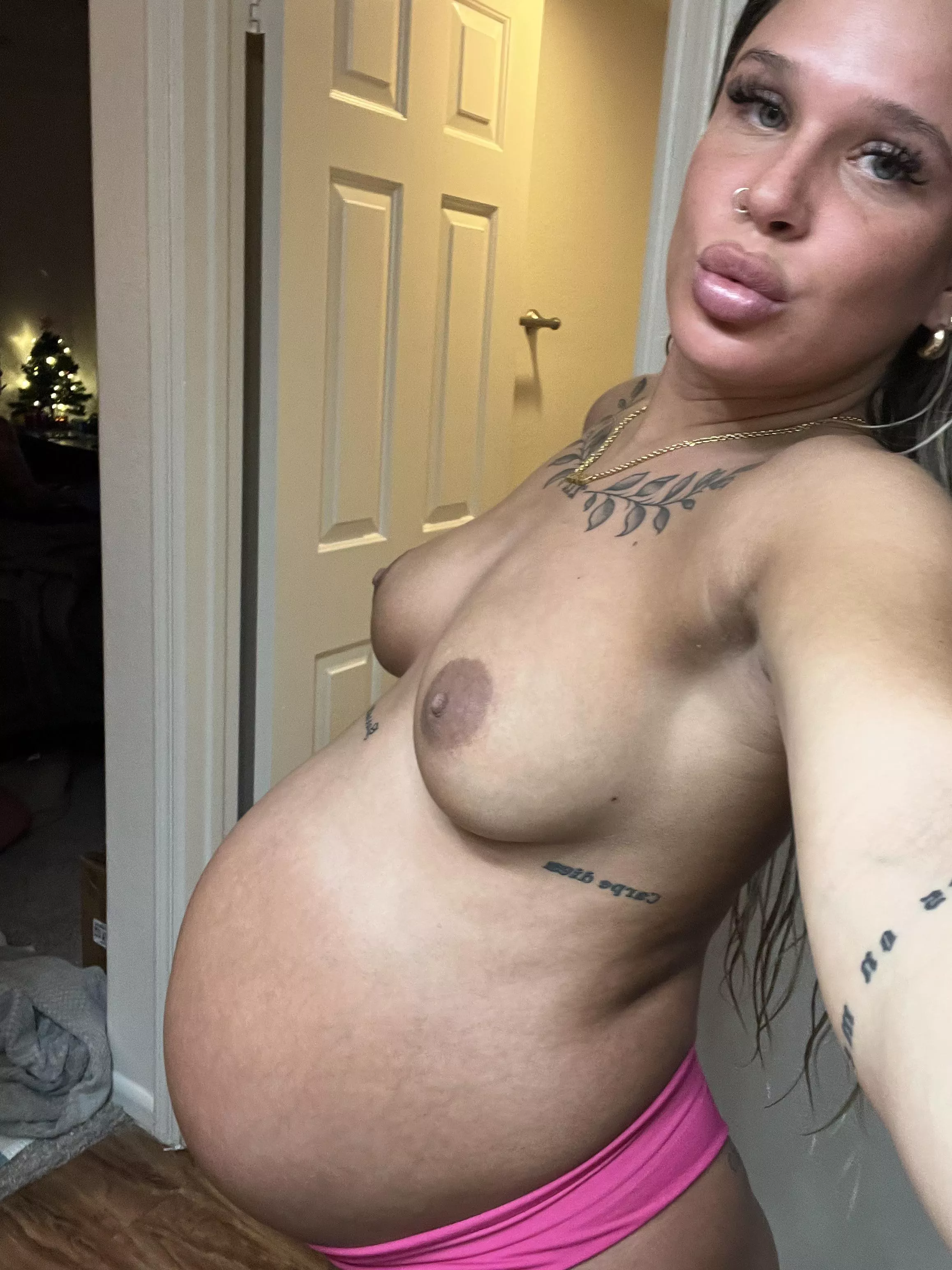 dump your cum on my big bump