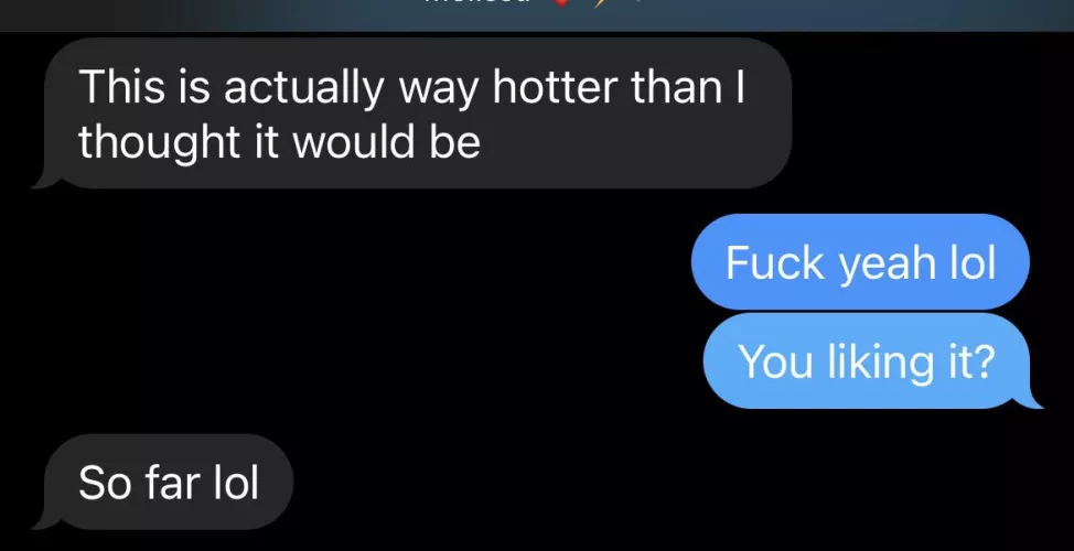 From a solid no, to her first time ❤️