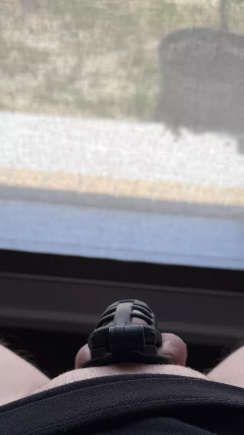 Hope the neighbours don’t see 🤭